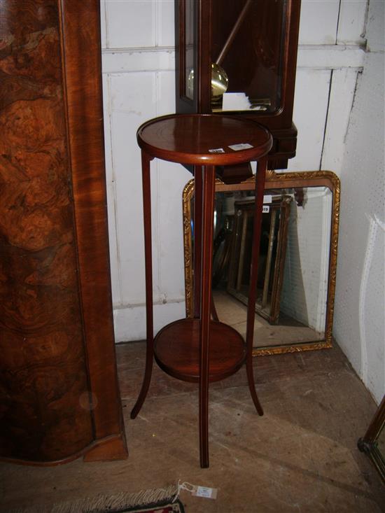 Inlaid jardiniere stand